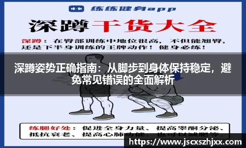 深蹲姿势正确指南：从脚步到身体保持稳定，避免常见错误的全面解析